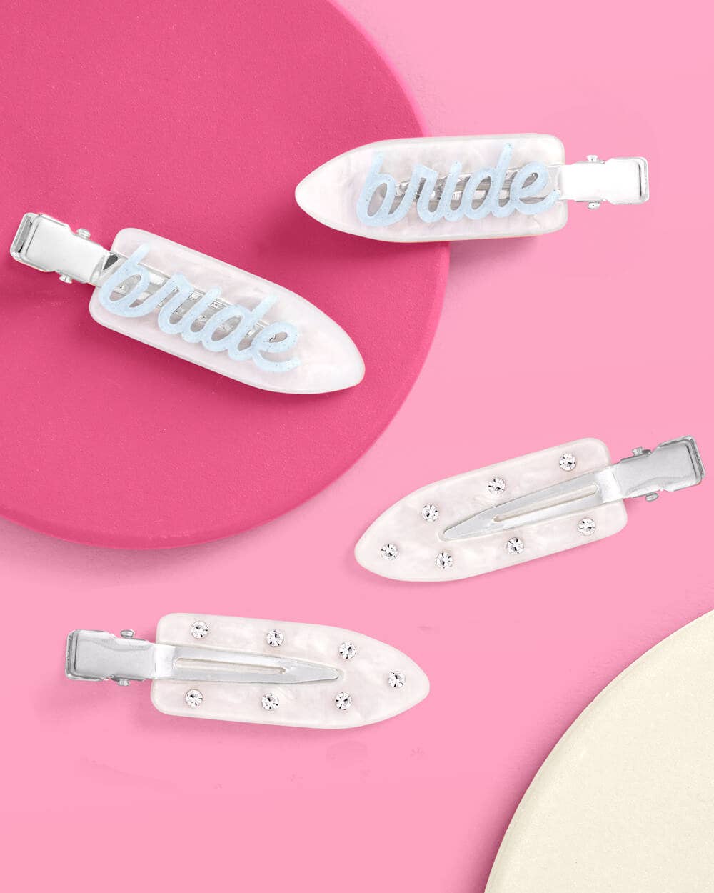 xo, Fetti - Something Blue Clips, set of 4