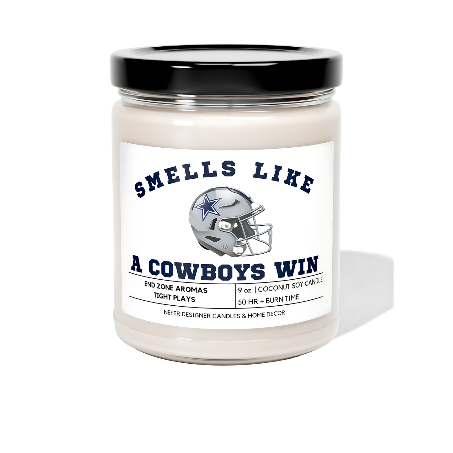 Nefer Designer Candles & Home Decor - Smells Like a Dallas Cowboys Win