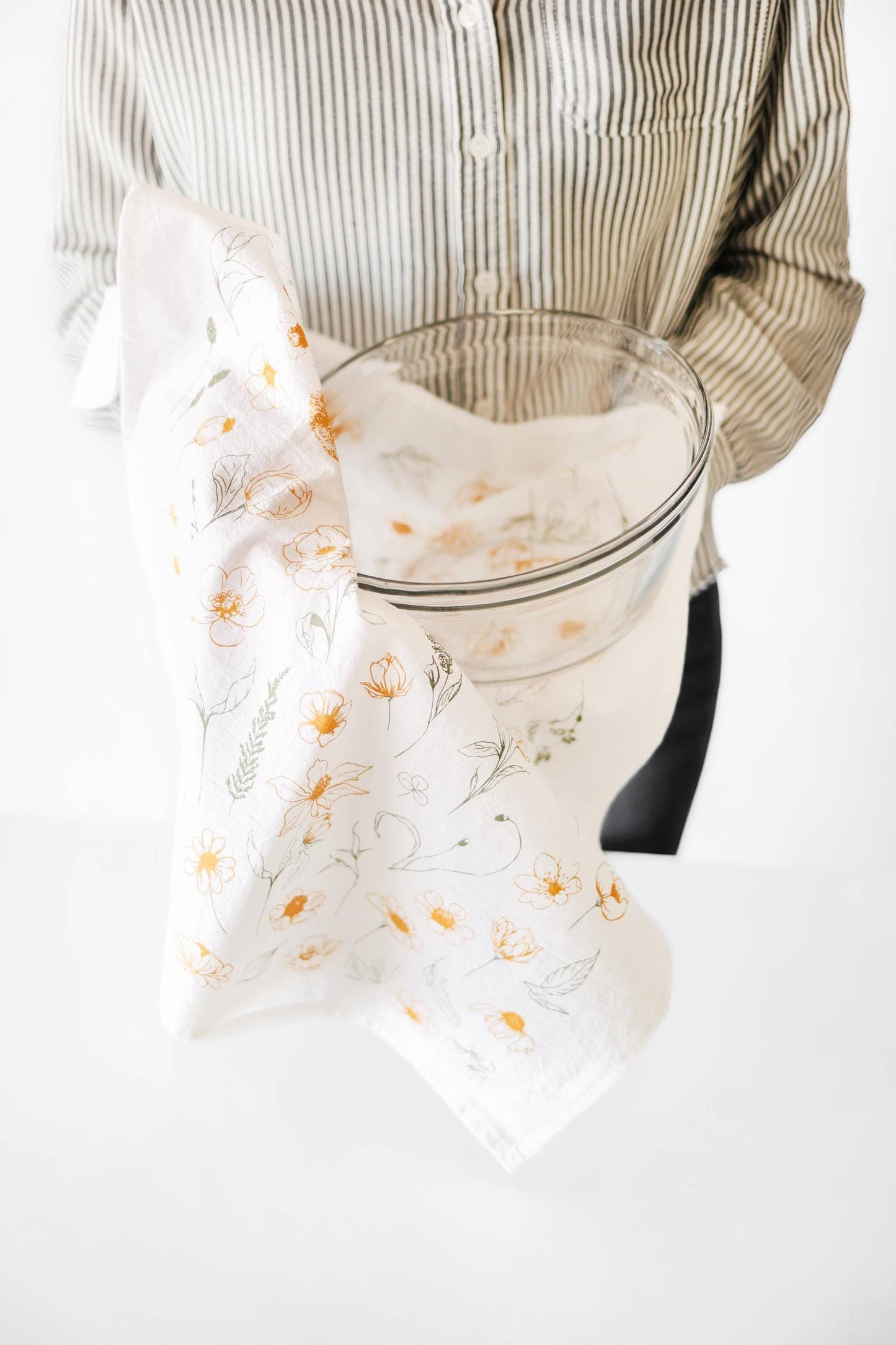 Highland Ridge | Handmade Home Decor - Flower Garden Tea Towel