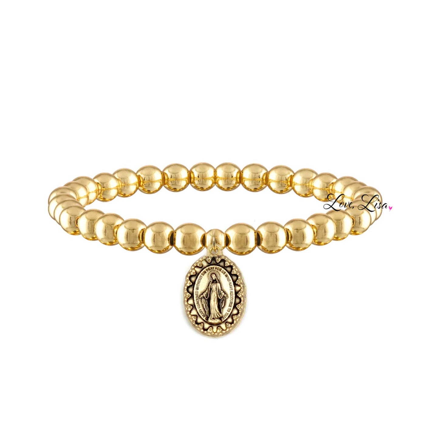 Love, Lisa - Beautiful Blessed Miraculous Beaded Bracelet