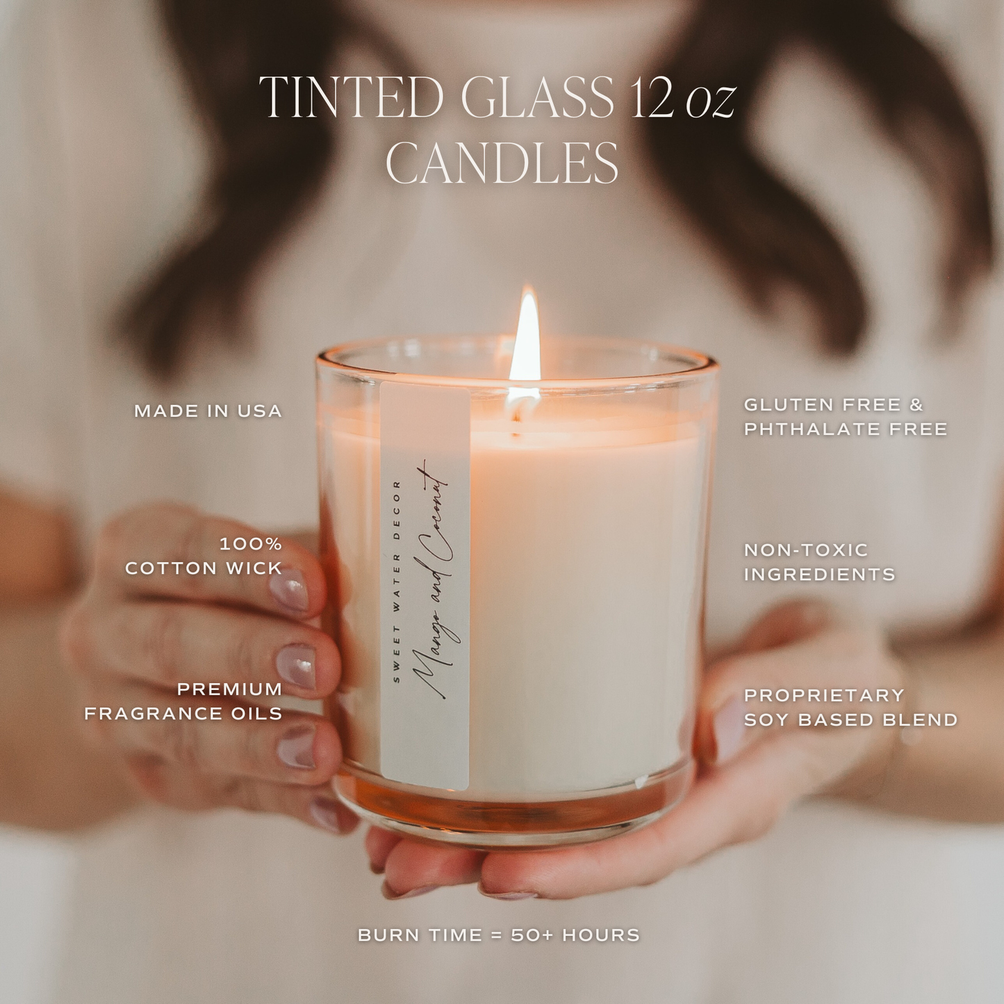 Sweet Water Decor - Lavender and Sage 12 oz Candle