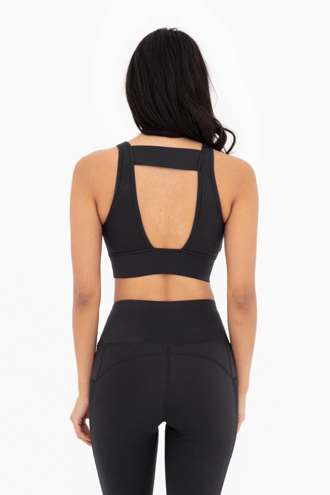 Mono B - Contour Band Lycra Sports Bra