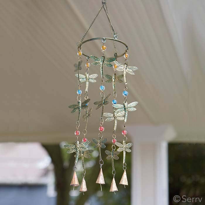 SERRV International - Dragonfly Carousel Wind Chime