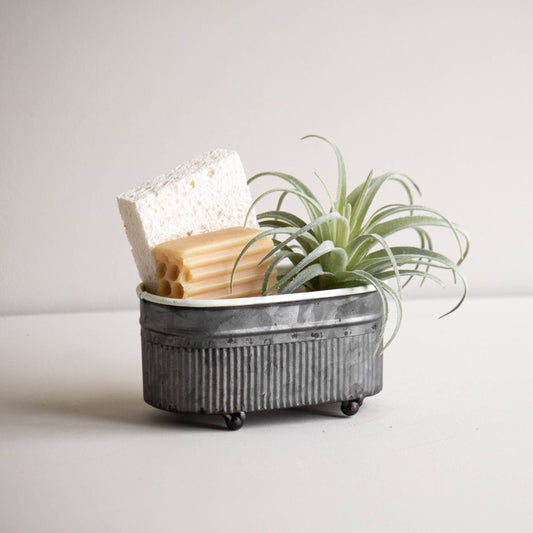 Foreside Home & Garden - Colton Trough Mini Planter