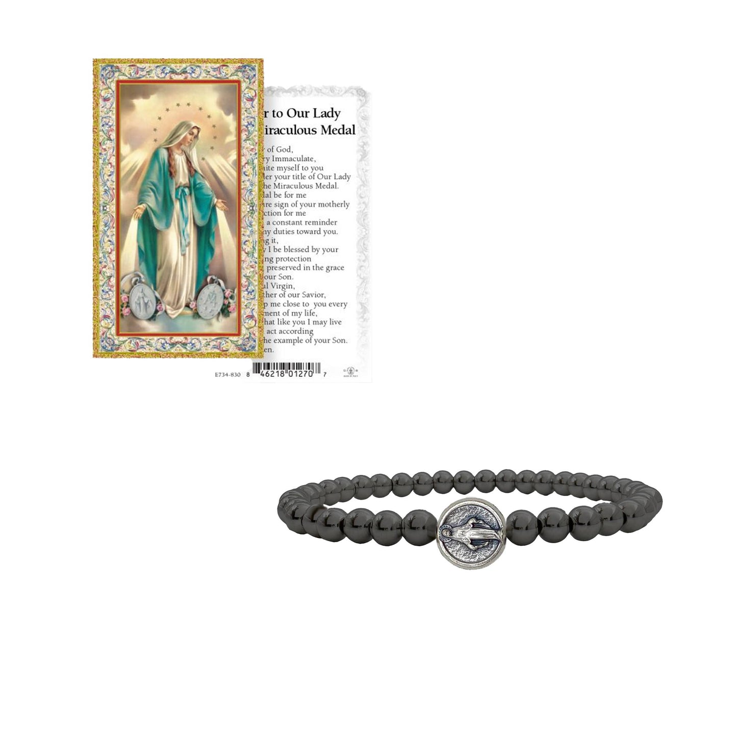 Love, Lisa - Blessed Mother Miraculous Subliminal Beaded Bracelet