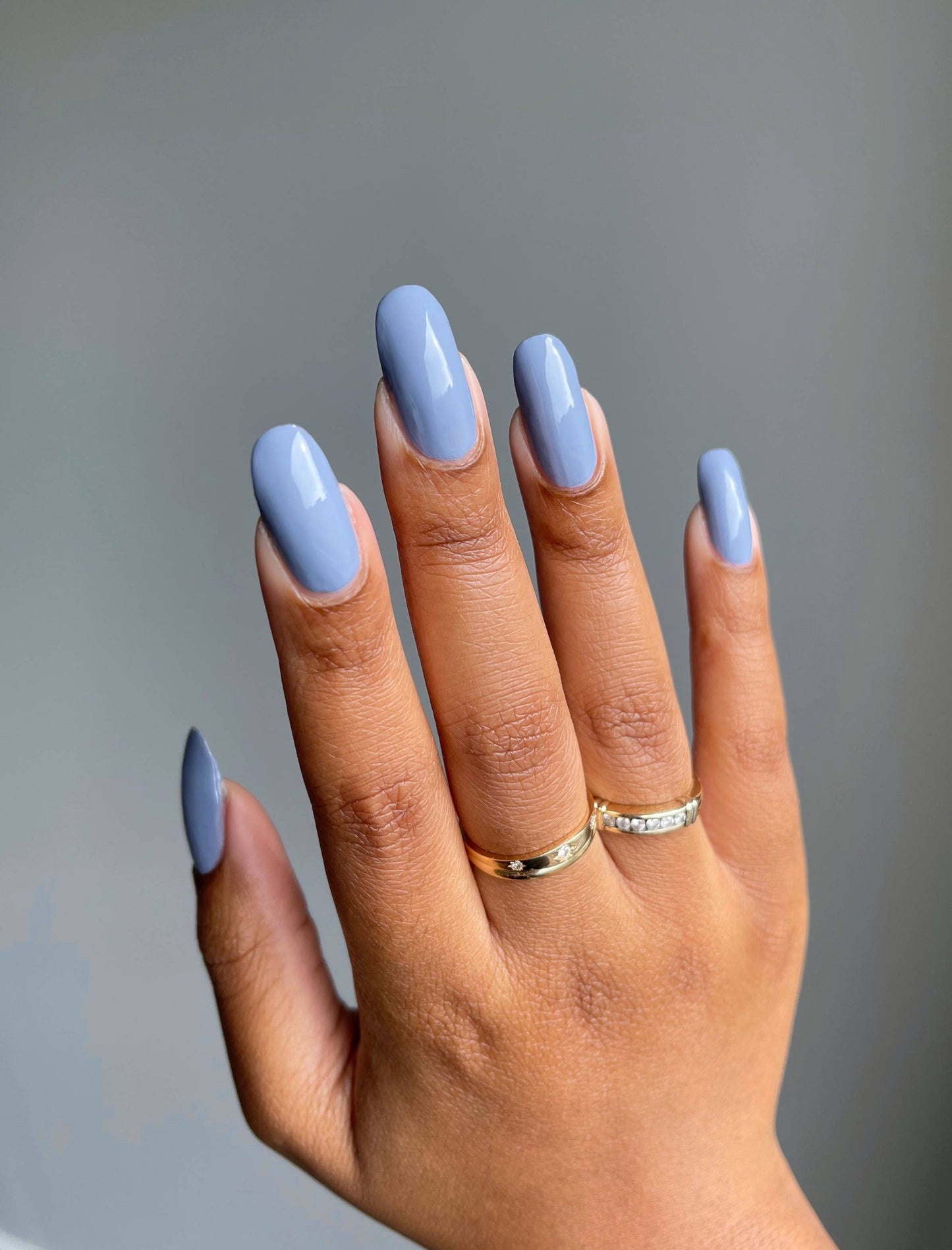 Glam & Grace - Non-Toxic Nail Polish - Denim