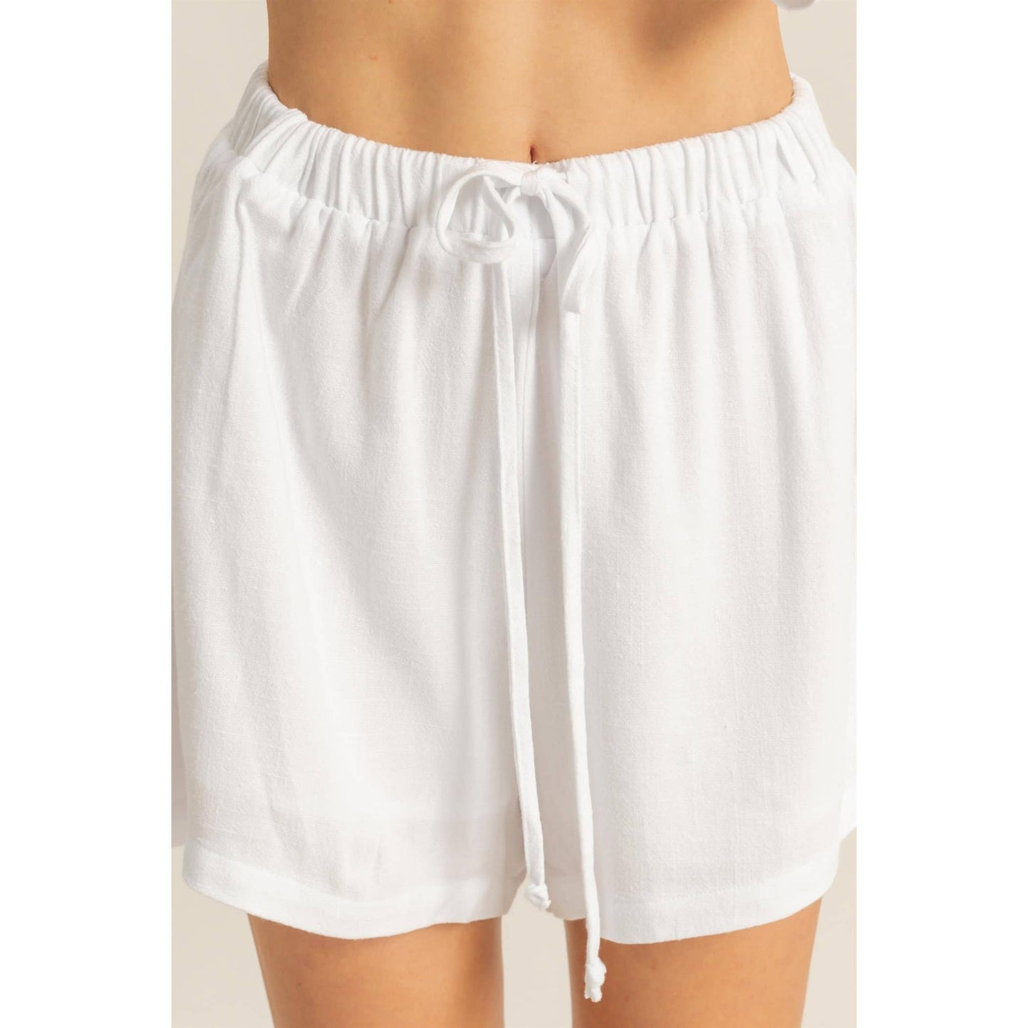 HYFVE - HF25C820-SET-Rayon Linen Shirt And Shorts Set