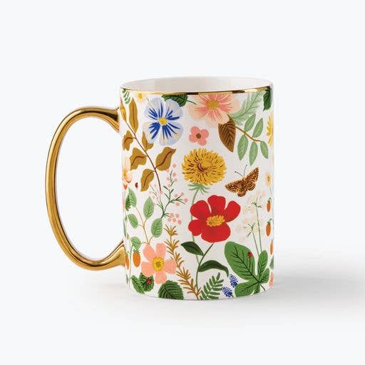 Rifle Paper Co. - Strawberry Fields Porcelain Mug