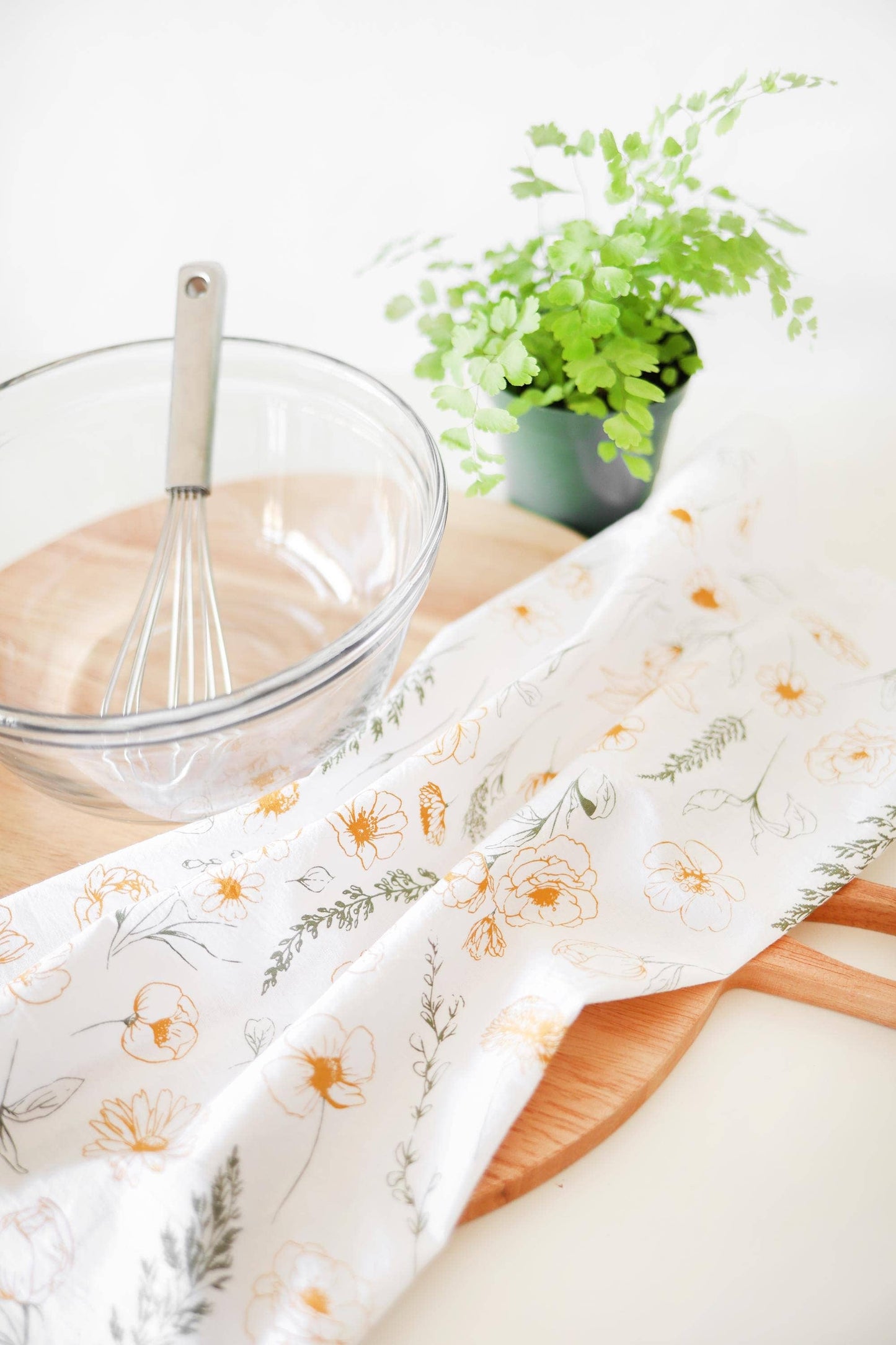 Highland Ridge | Handmade Home Decor - Flower Garden Tea Towel