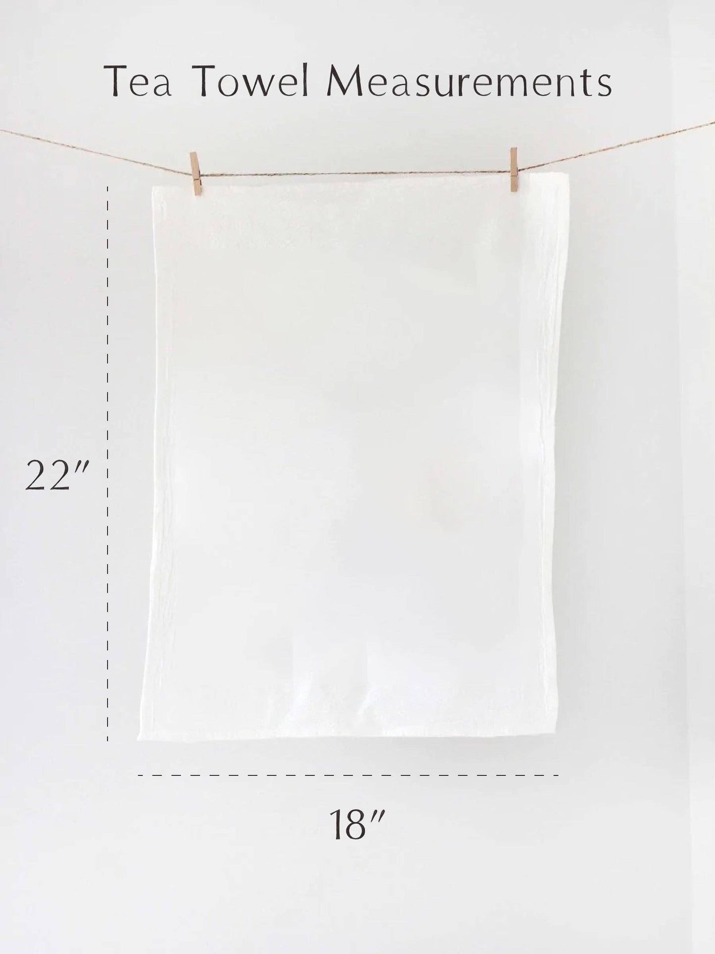 Highland Ridge | Handmade Home Decor - Flower Garden Tea Towel