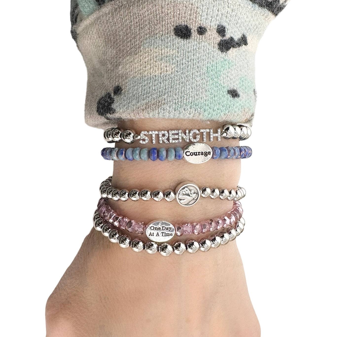 Love, Lisa - Subliminal Our Lady of Perpetual Help Beaded Bracelet/Prayer