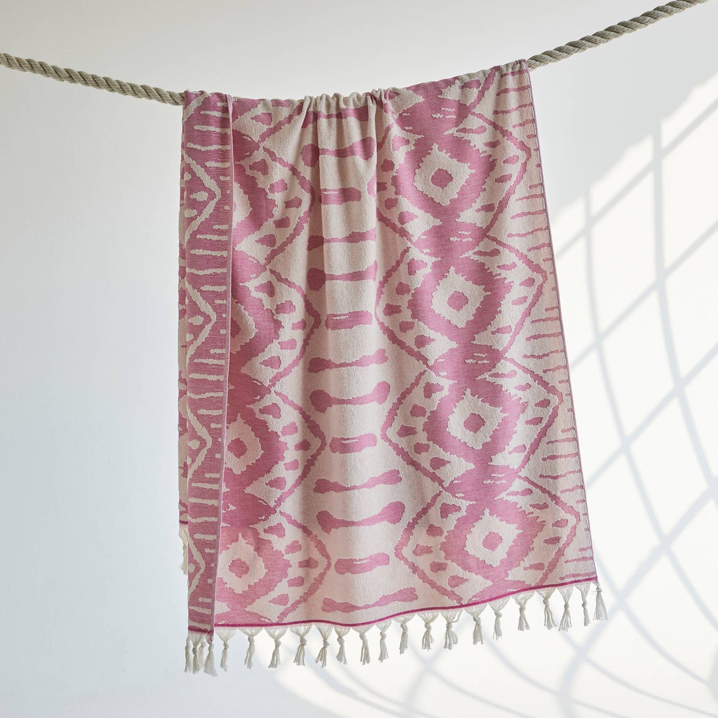 Kikoya - Native Terry Beach Bath Towels Spa Pool Turkish Cotton 36x66: Fuschia