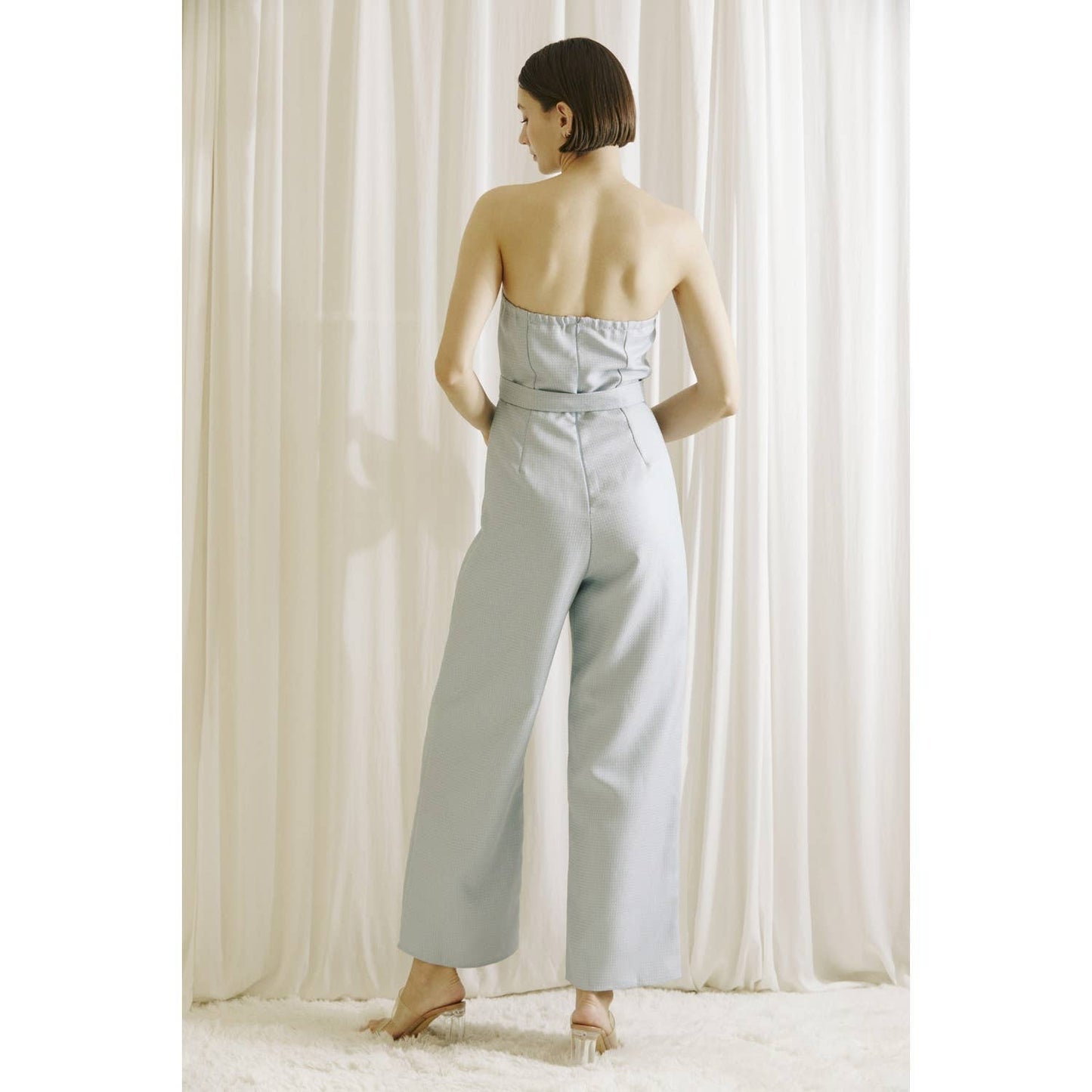 STORIA - LJ2301- BUSTIER JUMPSUIT