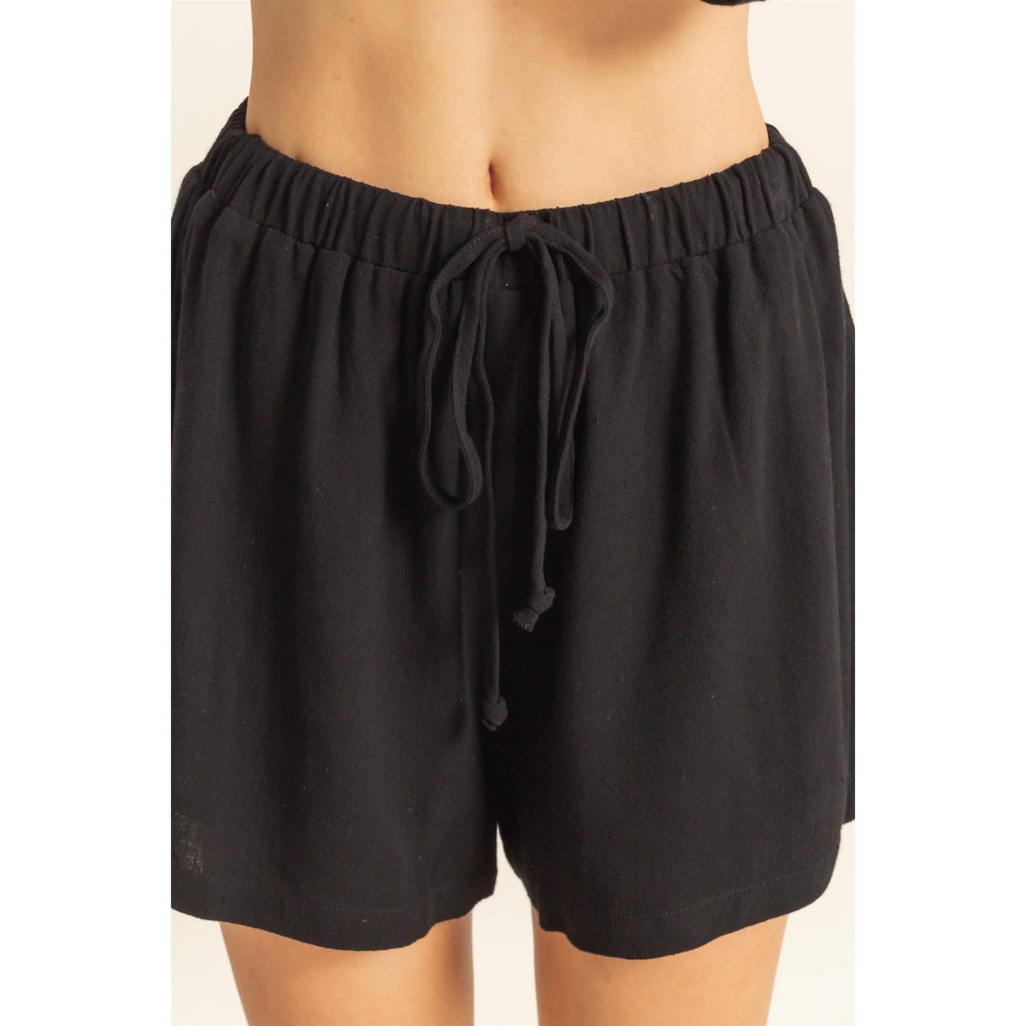 HYFVE - HF25C820-SET-Rayon Linen Shirt And Shorts Set