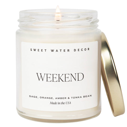 Sweet Water Decor - Weekend - 9 oz. Soy Candle