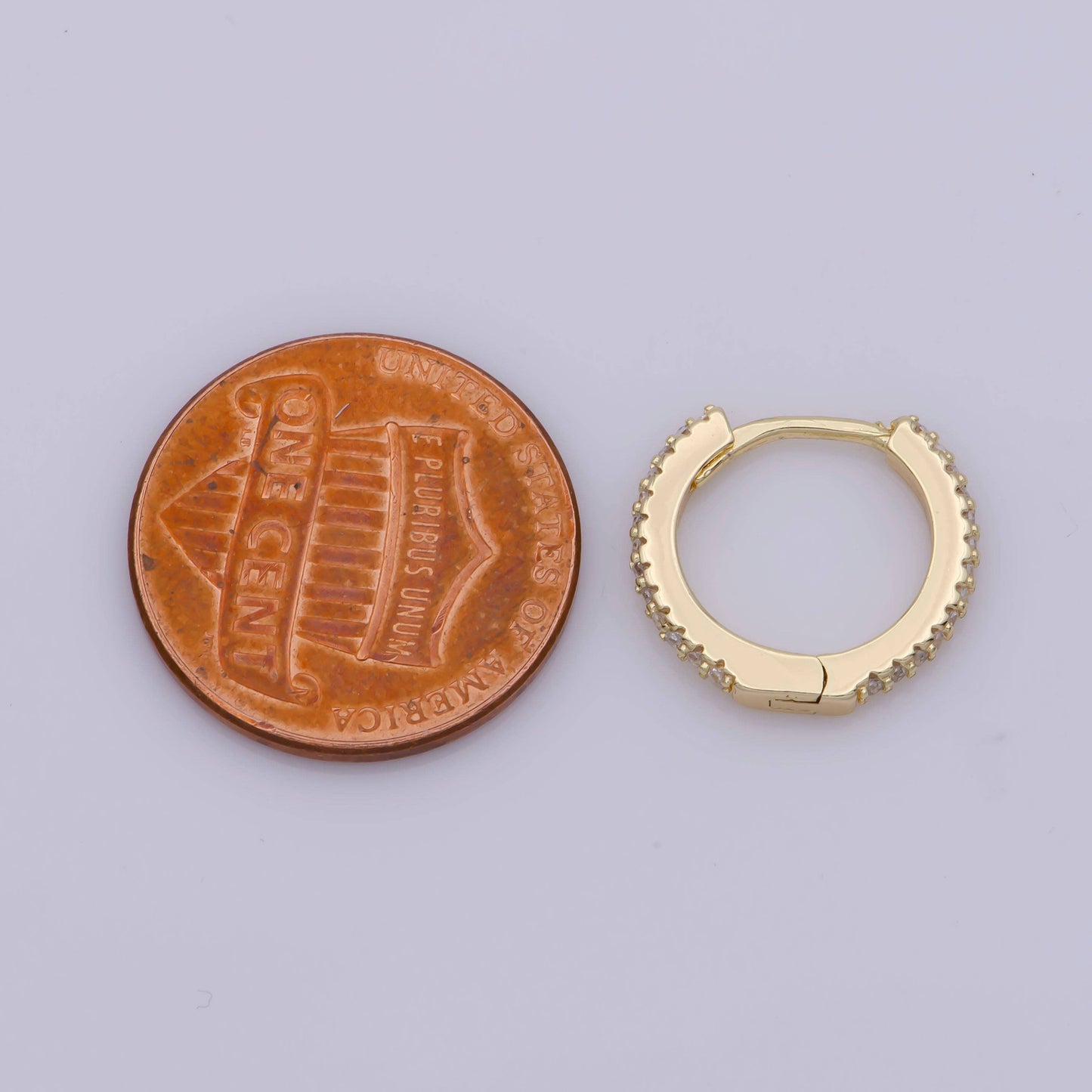 Aim Eternal - Gold Filled Huggie Hoop Earrings