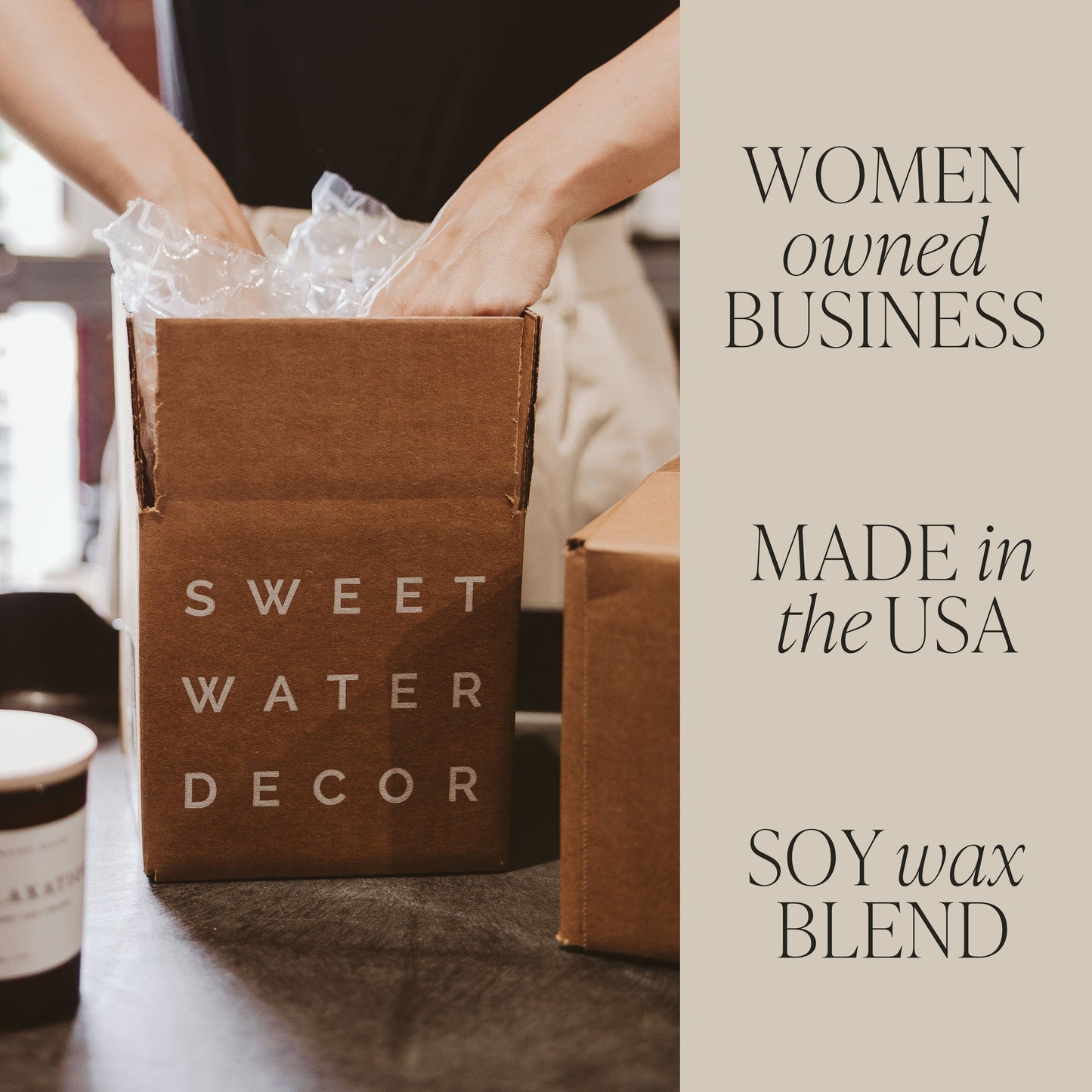 Sweet Water Decor - Favorite Sweater Soy Candle - 15 oz