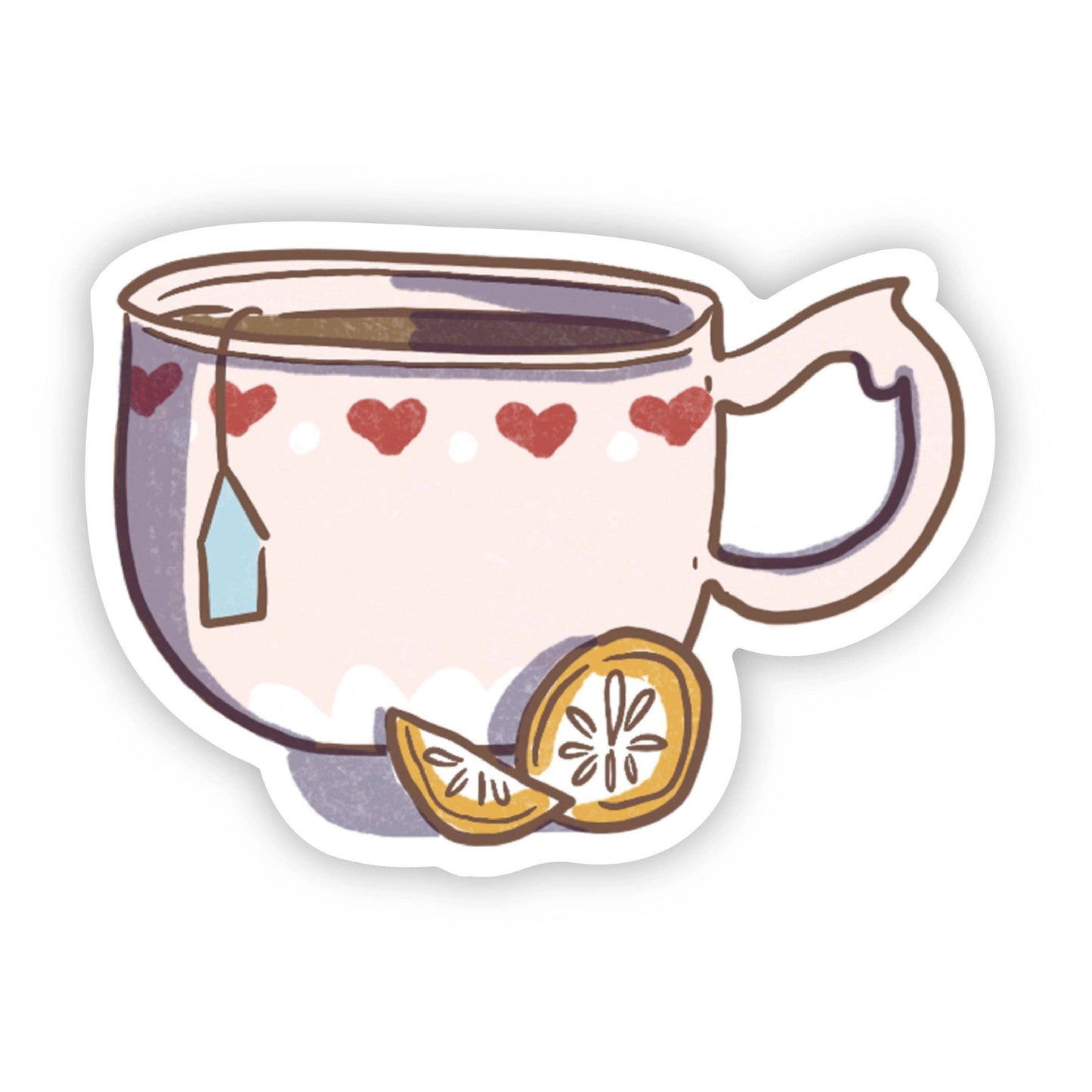 Big Moods - Tea With Lemon Sticker