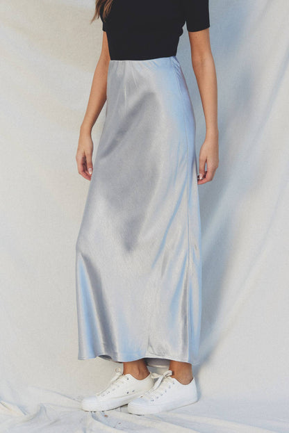 Dress Forum - Reflection Pull On Maxi Skirt - Moon Light