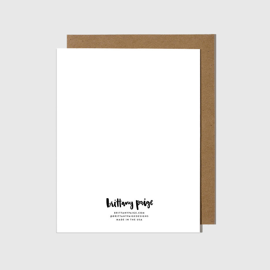 Brittany Paige - Girl Dinner Birthday Card