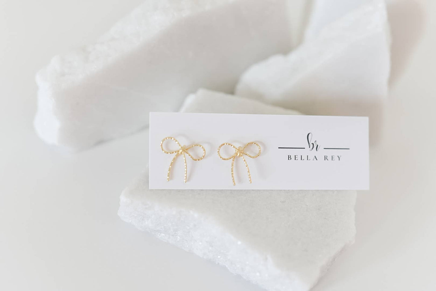 Bella Rey jewelry - Bow Stud Earrings