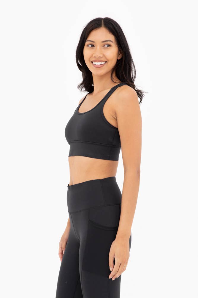 Mono B - Contour Band Lycra Sports Bra