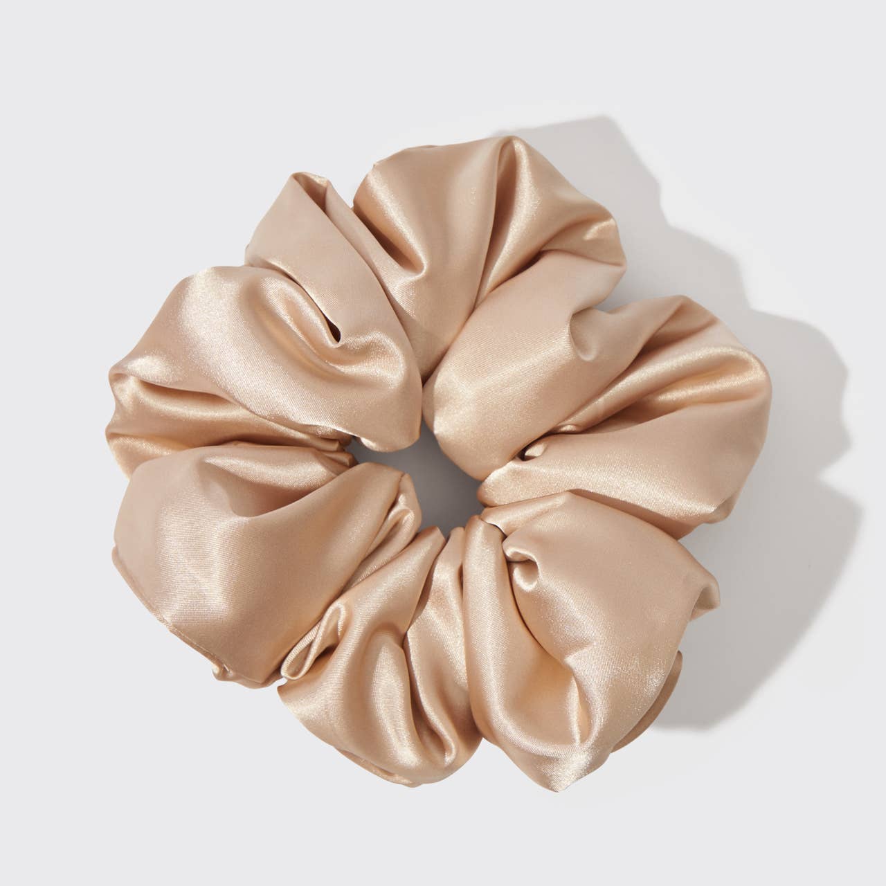 KITSCH - Holiday Cloud 9 Satin Pillow Scrunchie - Champagne