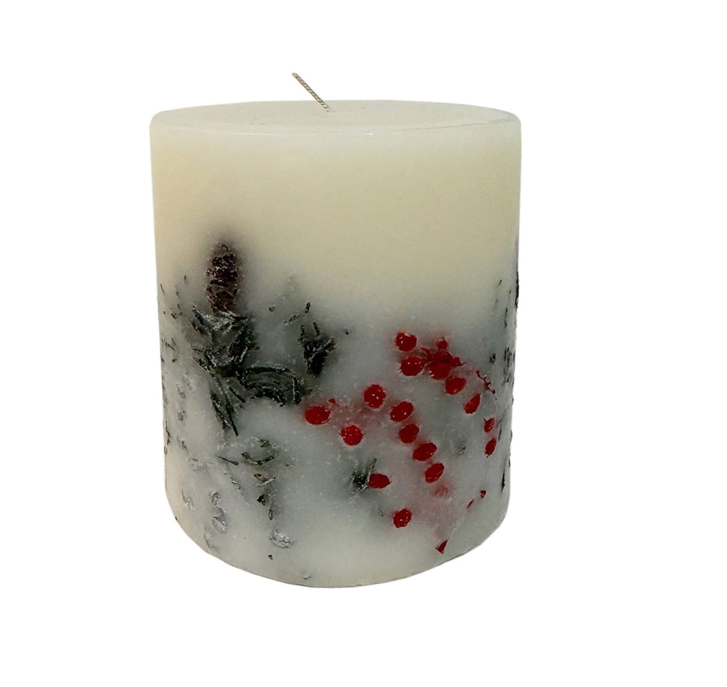 Andaluca - Pine & Currant 4 x 4.5" Botanical Pillar