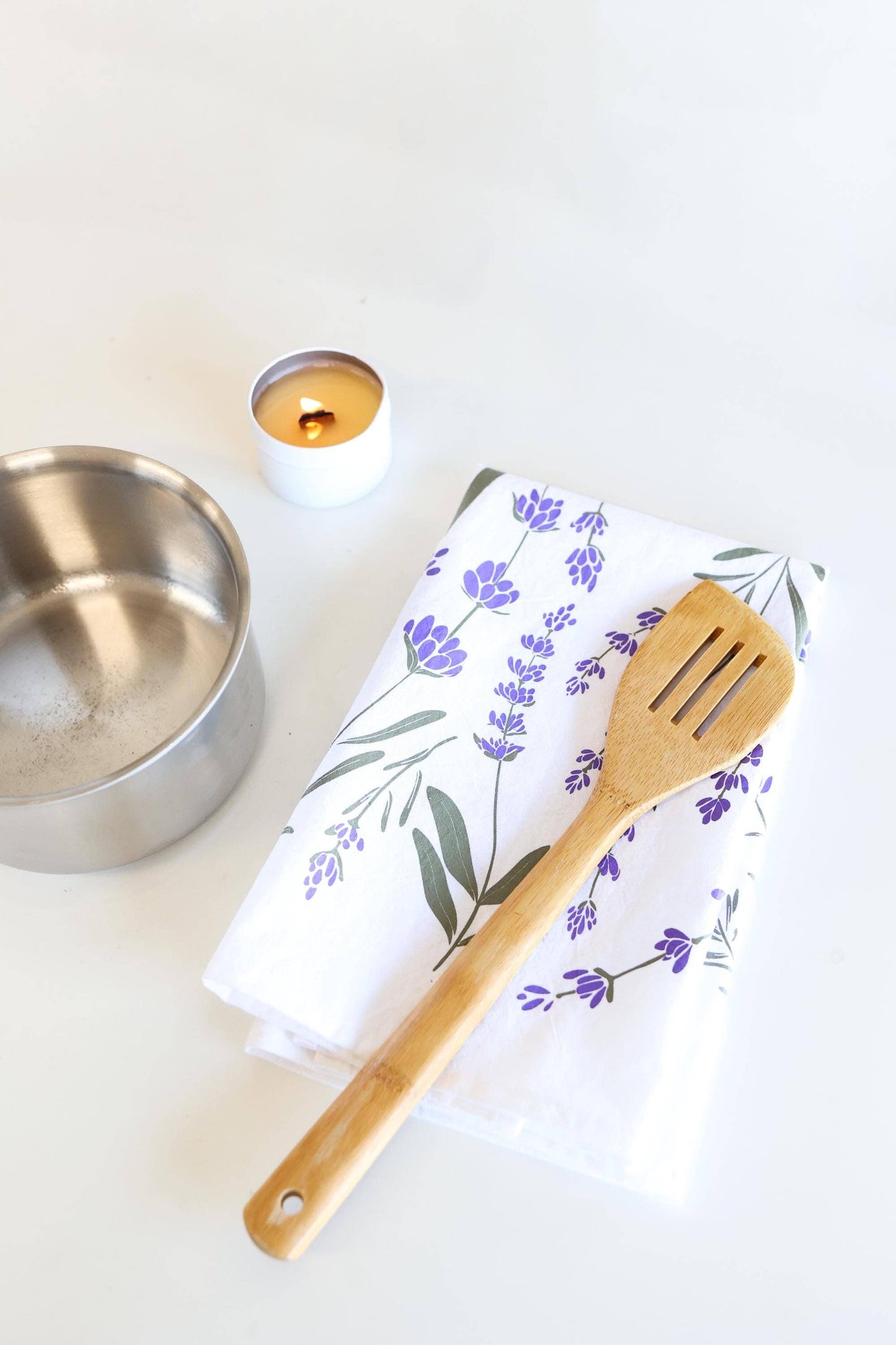 Highland Ridge | Handmade Home Decor - Lavender Tea Towel