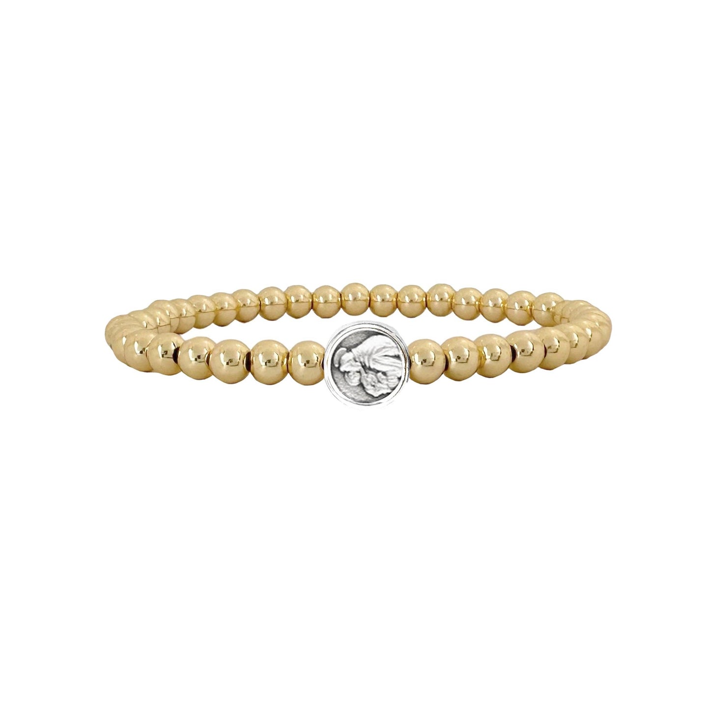 Love, Lisa - Subliminal St. Anthony Beaded Stretch Prayer Bracelet
