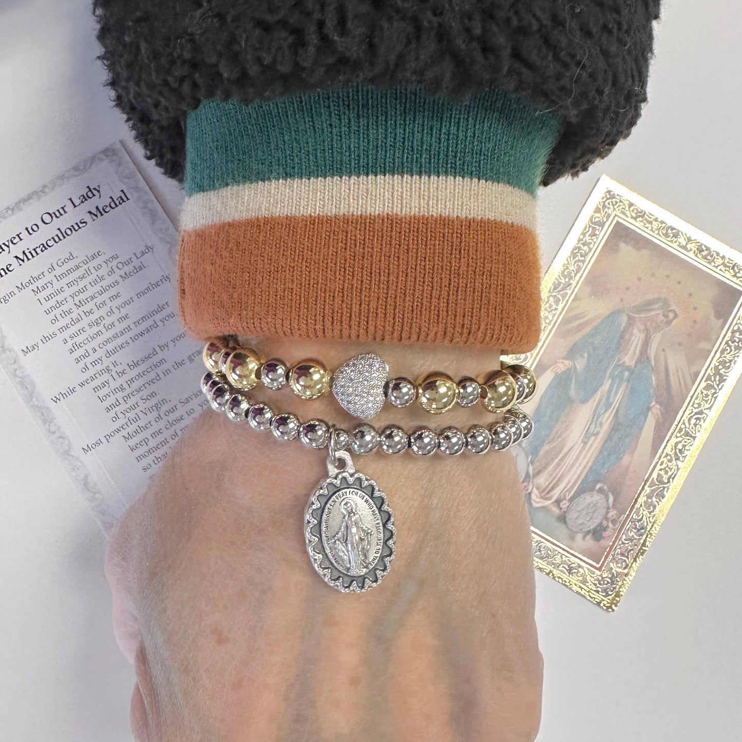 Love, Lisa - Beautiful Blessed Miraculous Beaded Bracelet