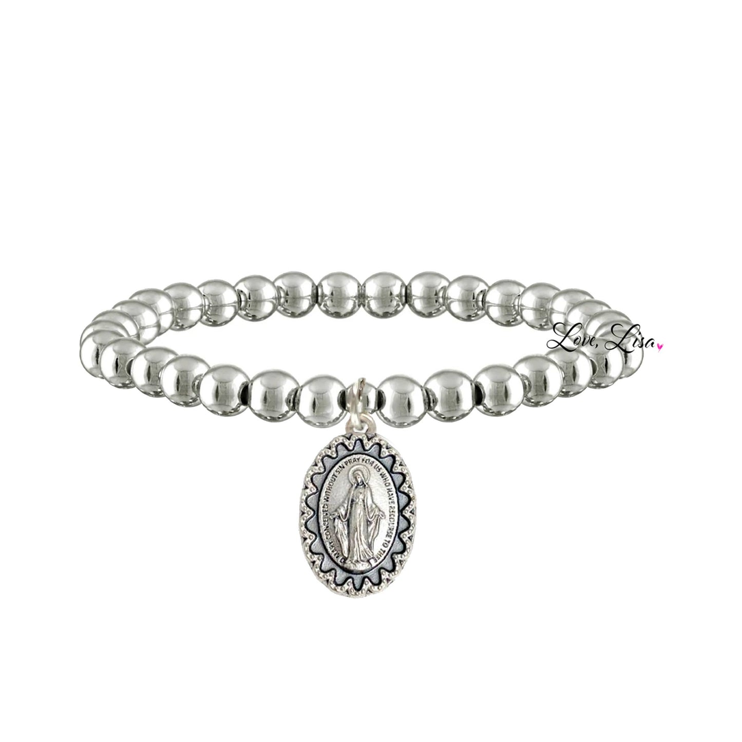 Love, Lisa - Beautiful Blessed Miraculous Beaded Bracelet