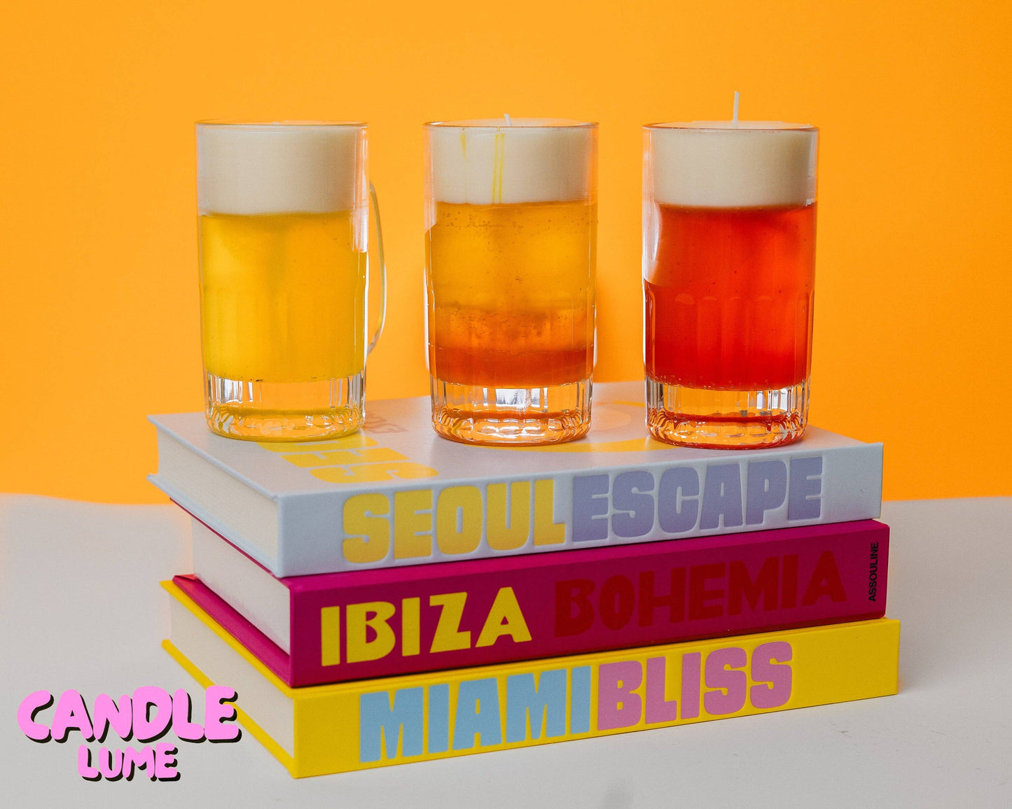 Candle Lume - The Beer Candle - Orange / Salted Caramel