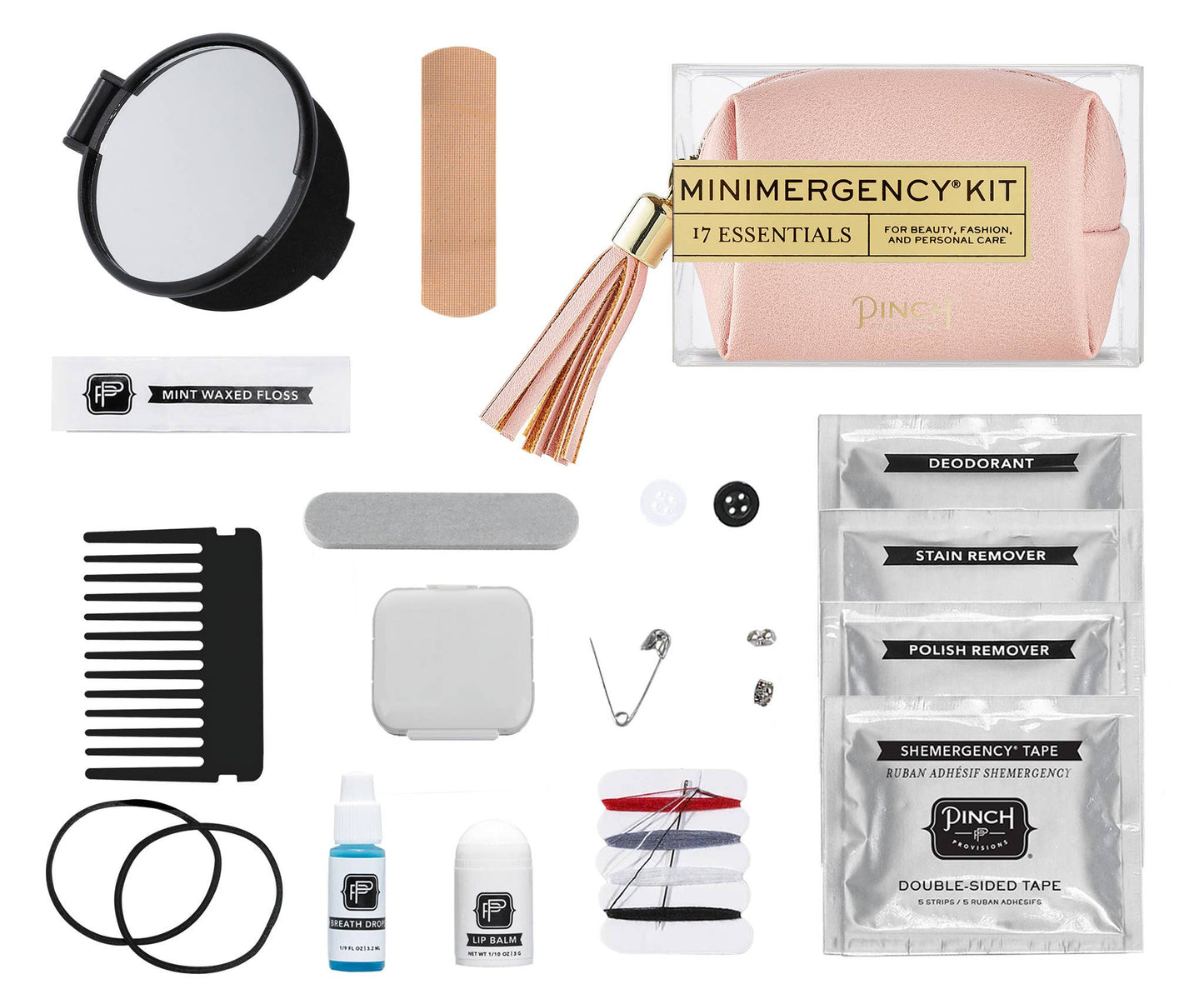 Pinch Provisions - Vegan Leather Minimergency Kit - Blush