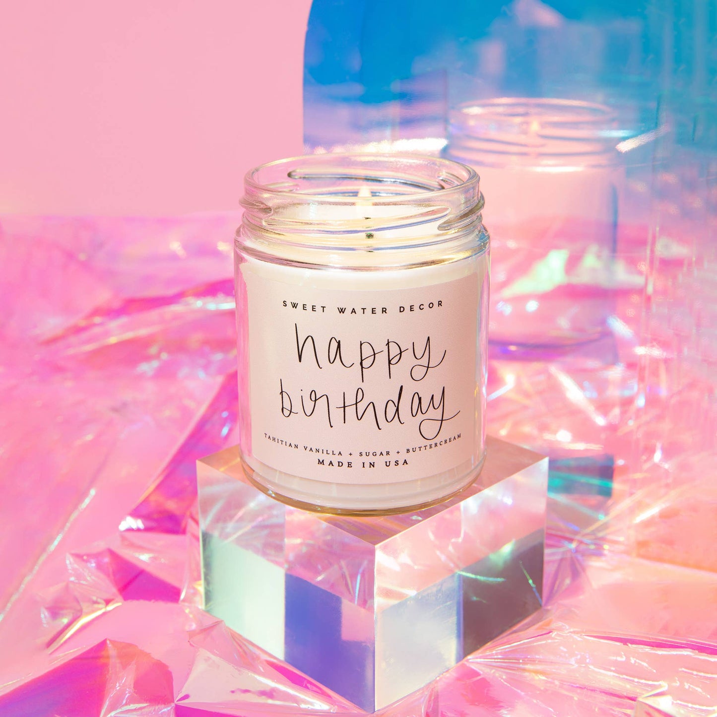 Sweet Water Decor - Happy Birthday - 9 oz. Soy Candle