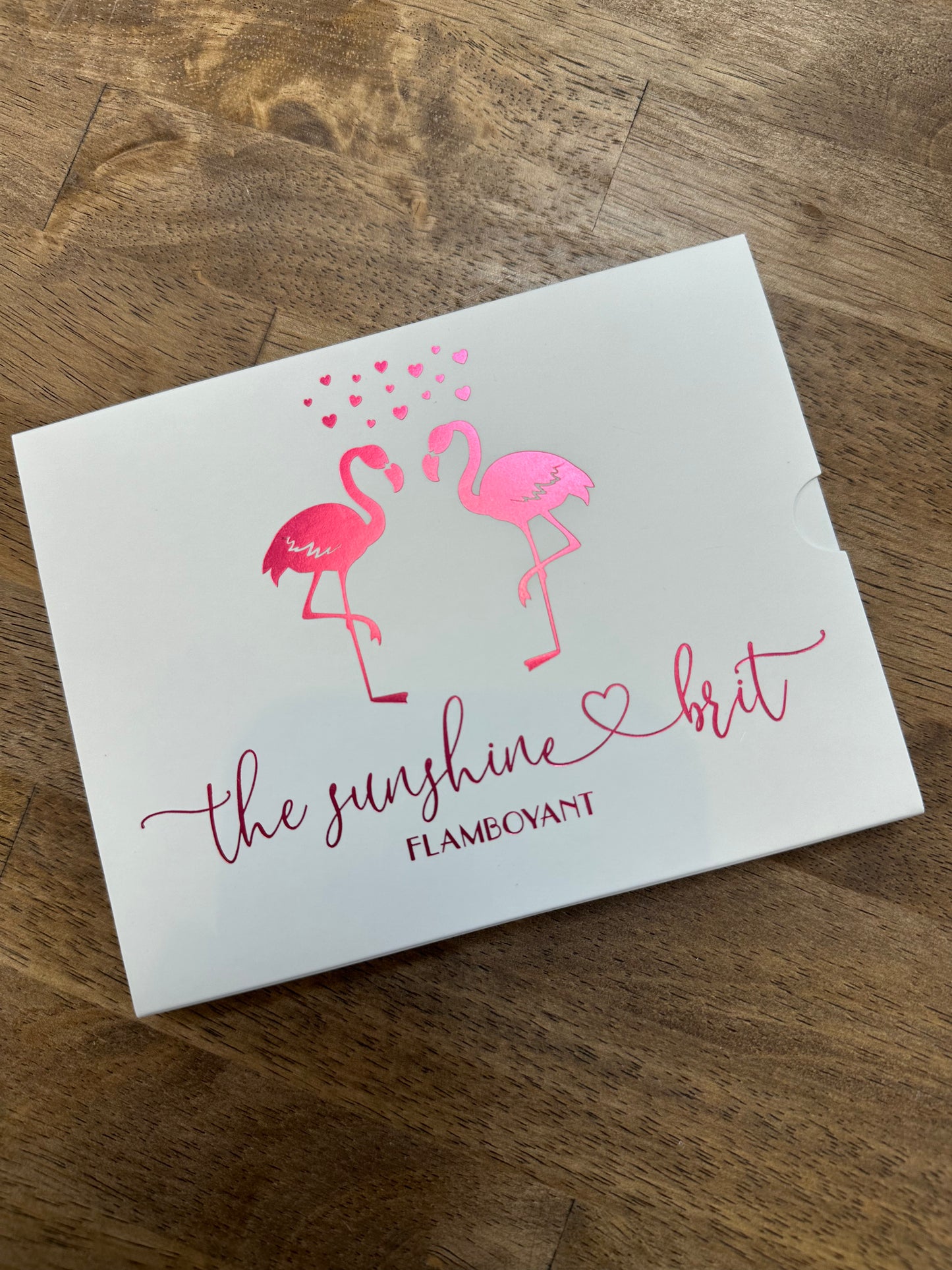 Sunshine Brit Vegan Eyeshadow Palette - Flamboyant