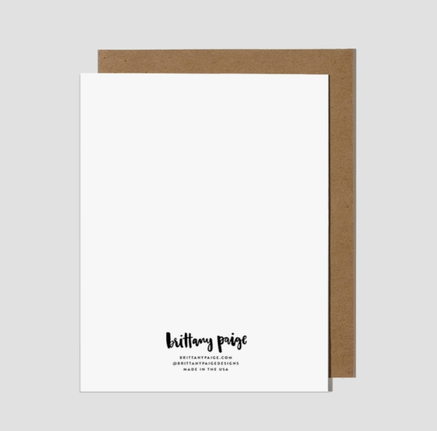 Brittany Paige - 90s Girl Birthday Card