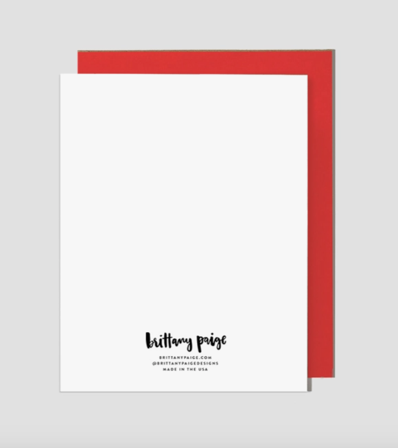 Brittany Paige - Dear Santa Millennial Holiday Card