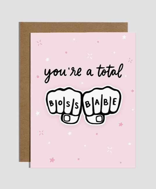 Brittany Paige - Boss Babe Sticker Card