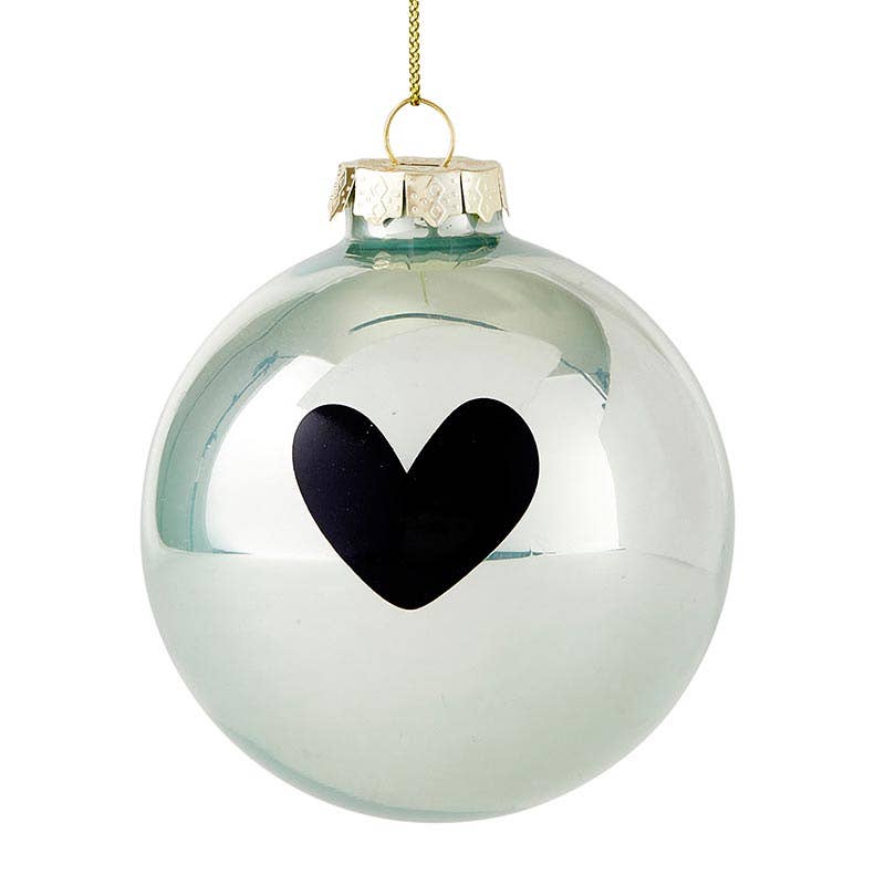 Glass Ornament Set of 2 - Falala Love You