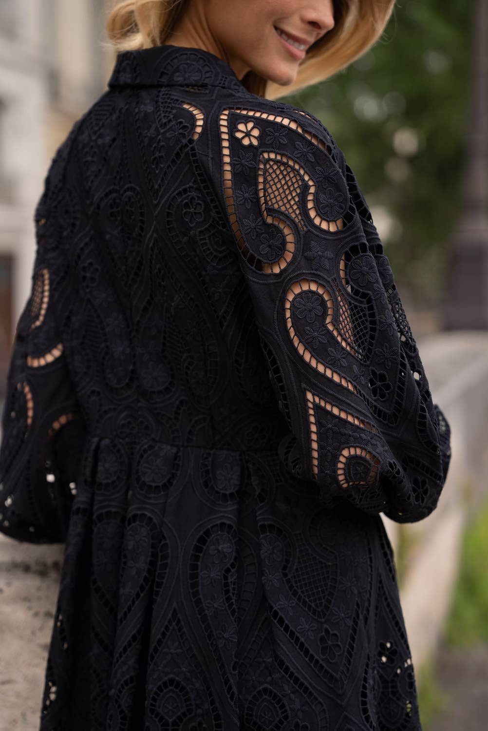 Choklate Paris - Embroidered Cotton Lace Dress