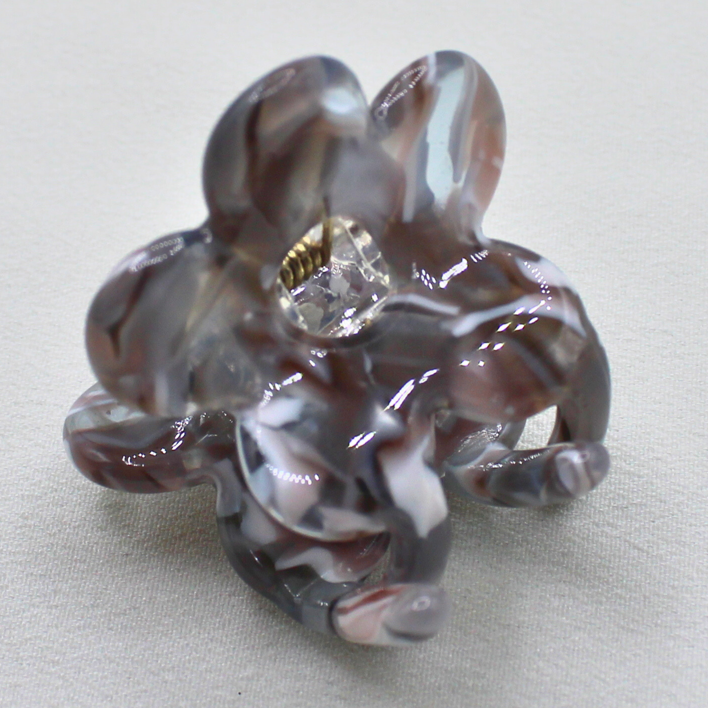 Love Attack - Ayaka Cellulose Acetate Hair Claw Clips: Purple Red Multi