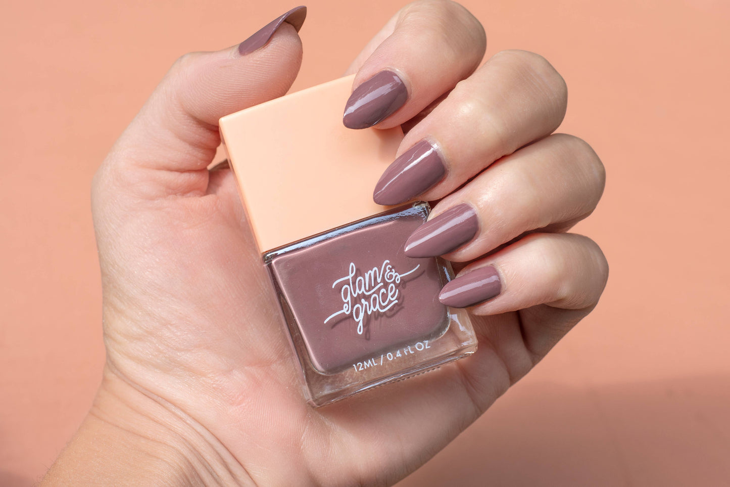 Glam & Grace - Non-Toxic Nail Polish - Luxe Lilac