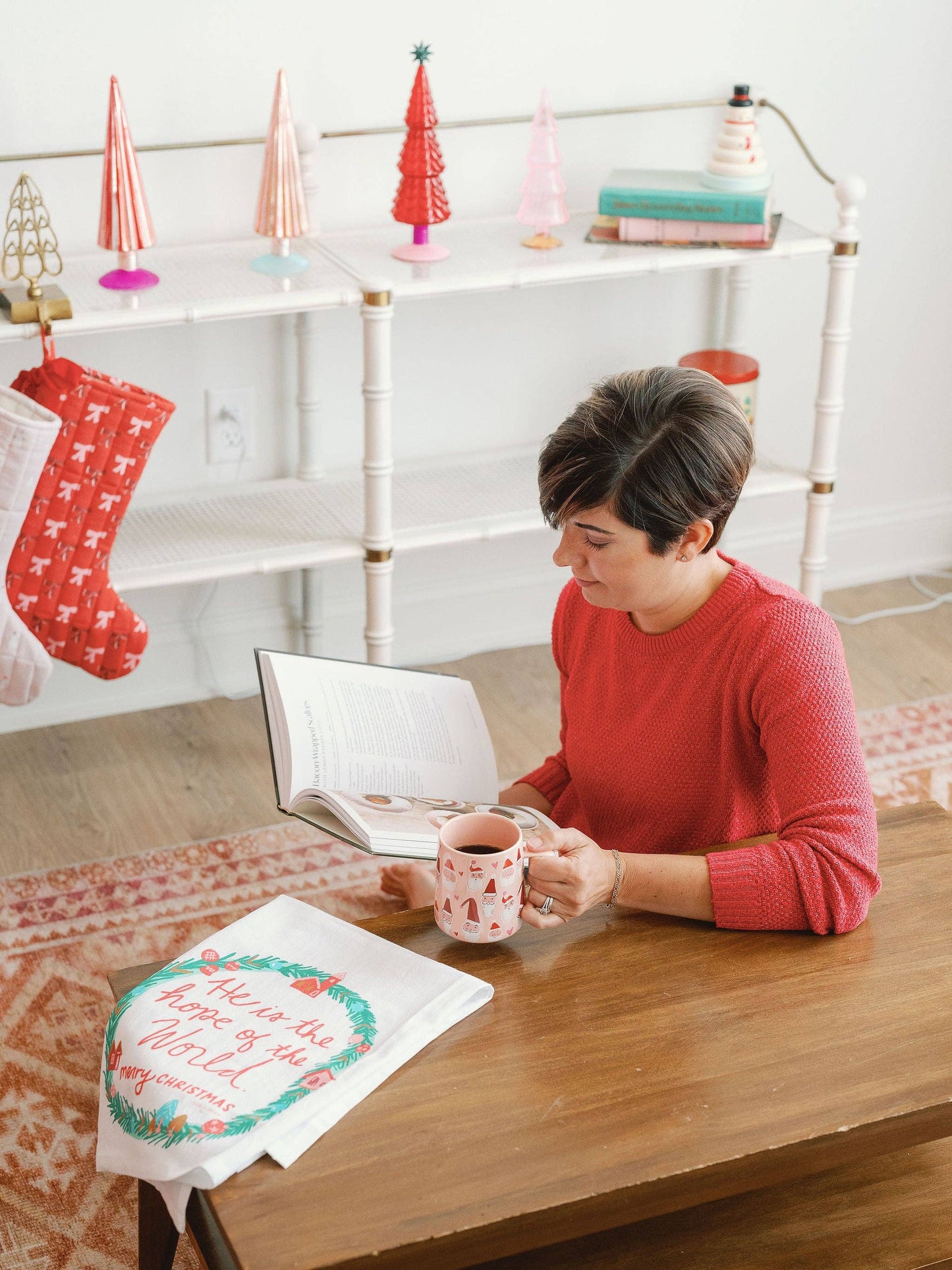 Doe A Deer - Put A Bow On It Christmas Stocking