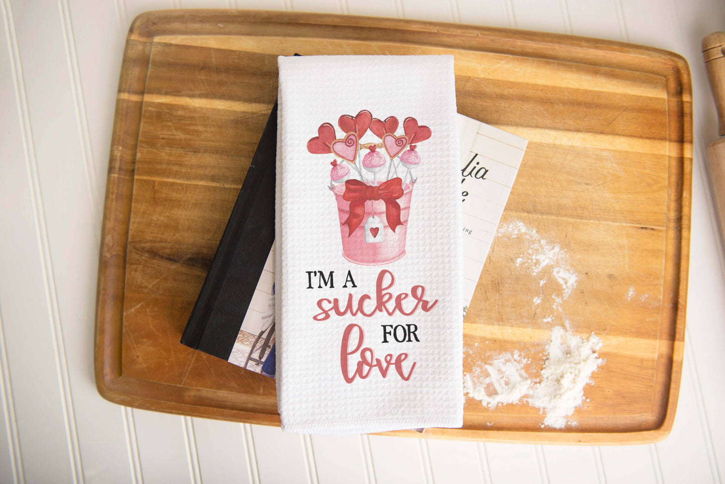 Canary Road - Sucker For Love Kitchen Towel