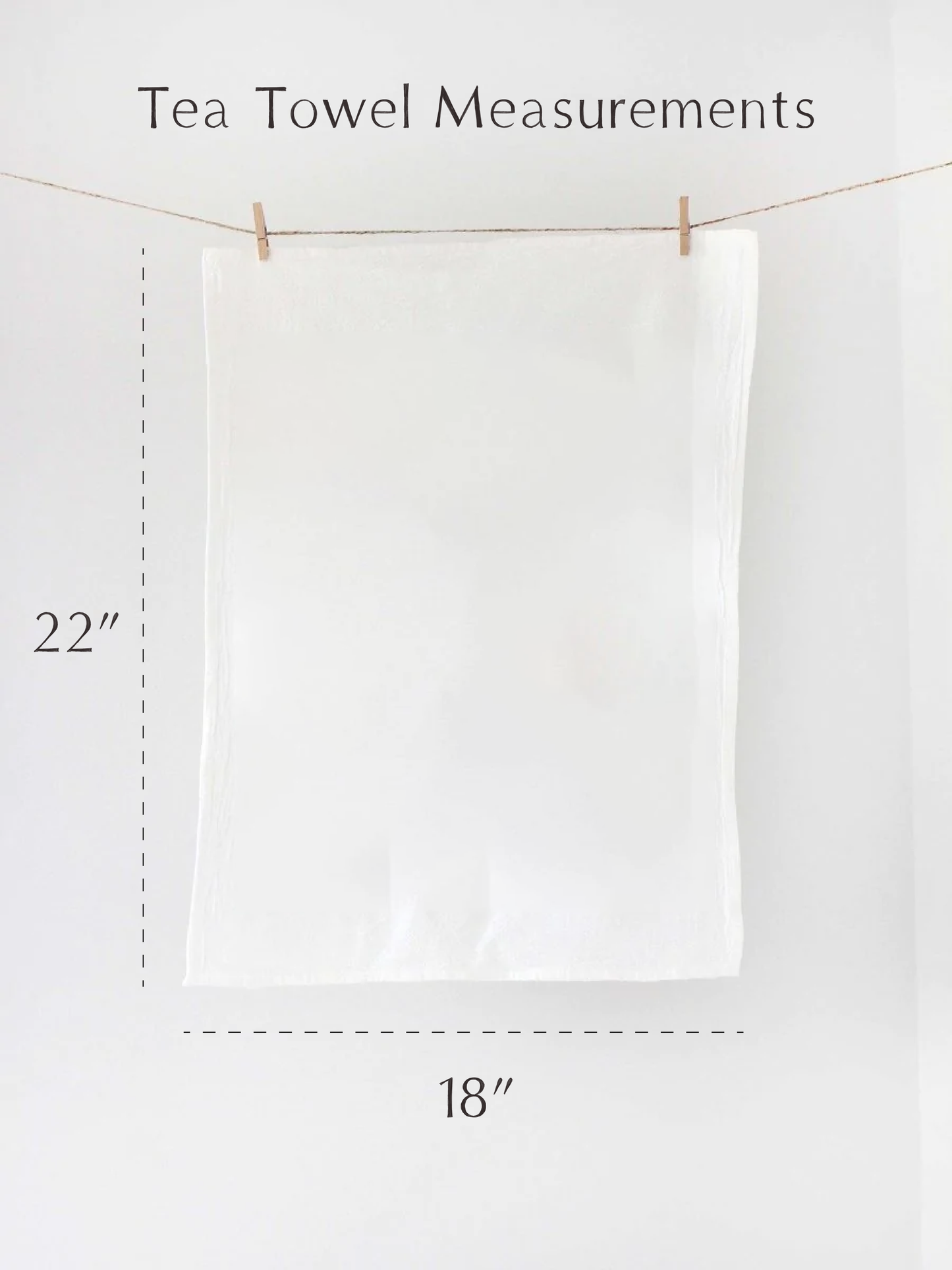 Highland Ridge | Handmade Home Decor - Peony Tea Towel