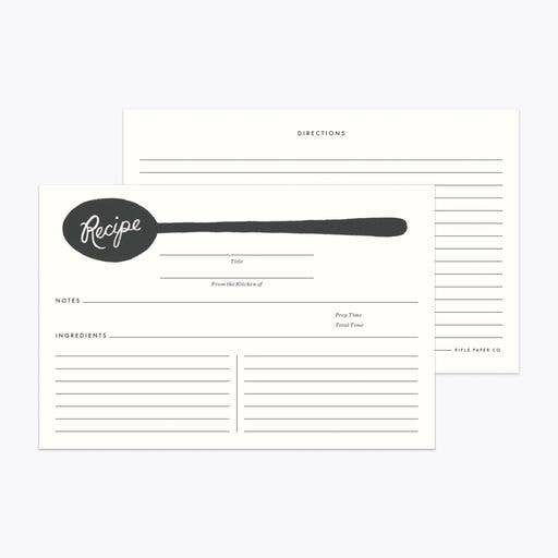 Rifle Paper Co. - Strawberry Fields Tin Recipe Box