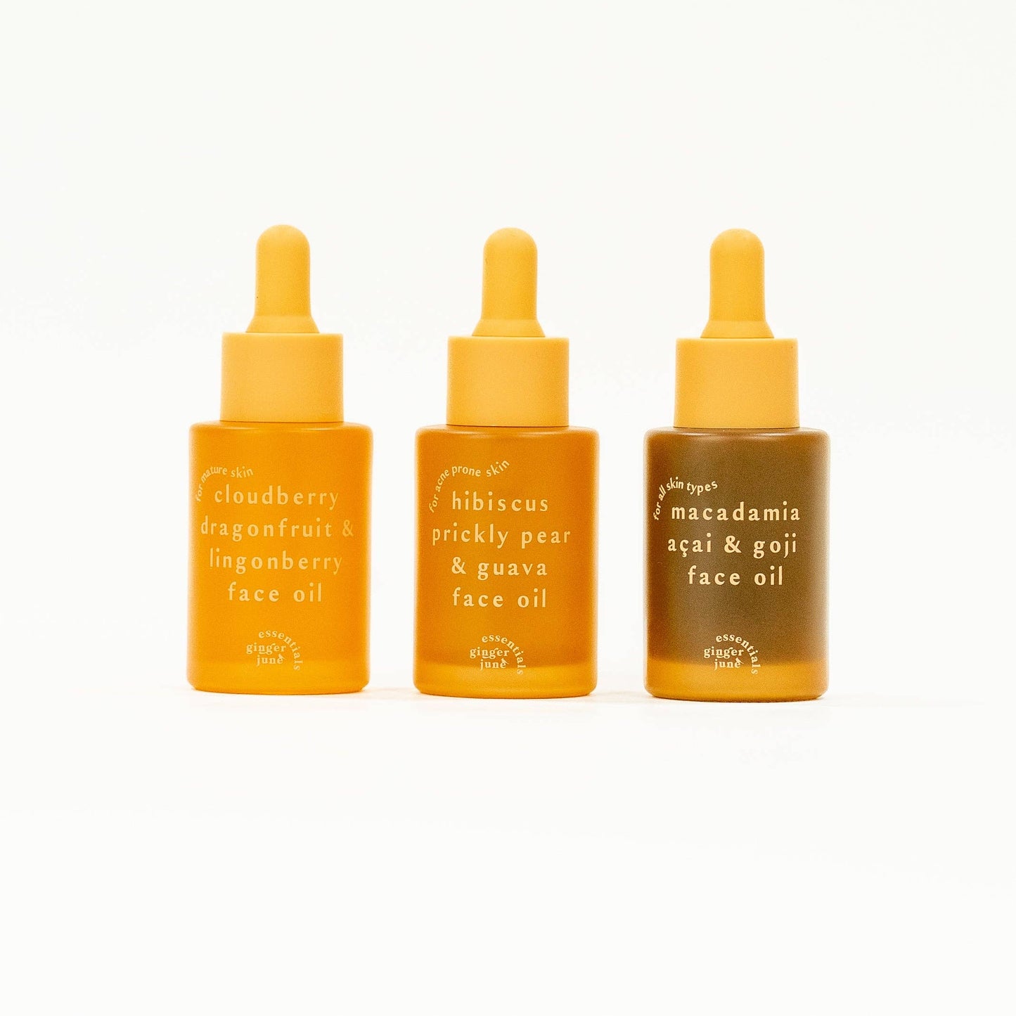 Ginger June Candle Co. - Glowing Skin Facial Oil - Normal Skin / Macadamia Acai & Goji