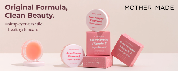 Best Beauty Group - MOTHER MADE Super Plumping Vitamin E Vegan Lip Mask Balm