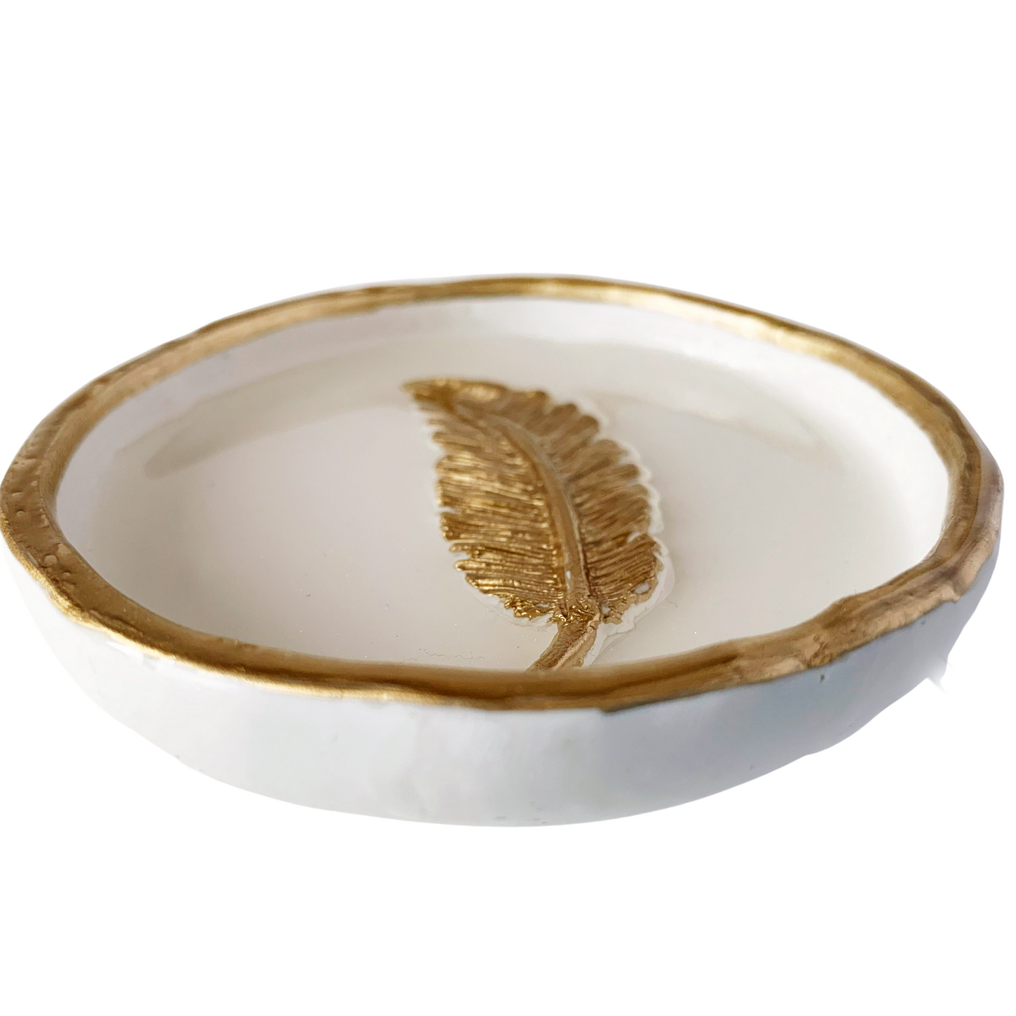 YFL Art & Home Decor - Feather - Ring Dish